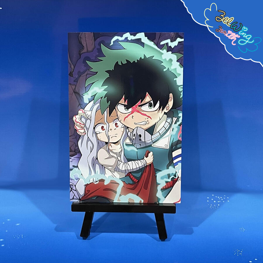 mha deku and eri