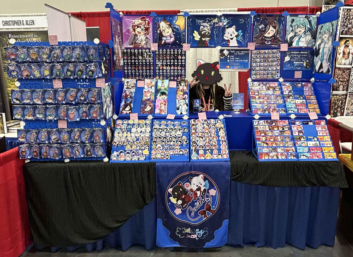 comic con revolution 2026 - 8 ft table