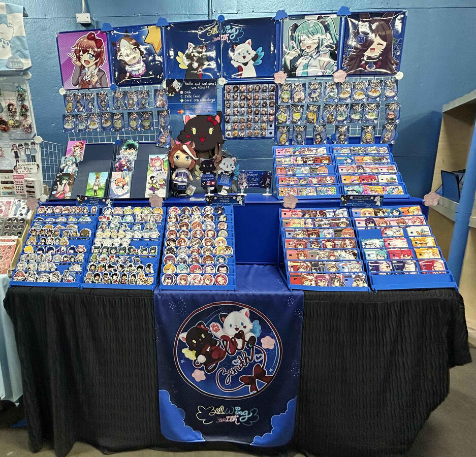 anime night mart commerce 2026 - 6 ft table