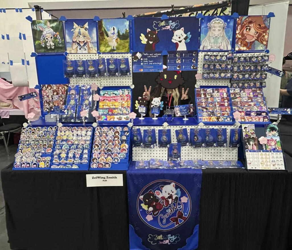 anime fresno 2026 - 8 foot table